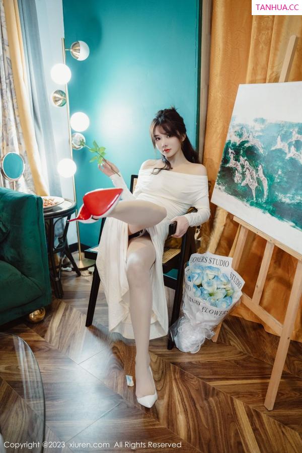 婠婠么  [XiuRen]高清写真图 2023.01.29 No.6182 婠婠么 丝袜美腿第33张图片